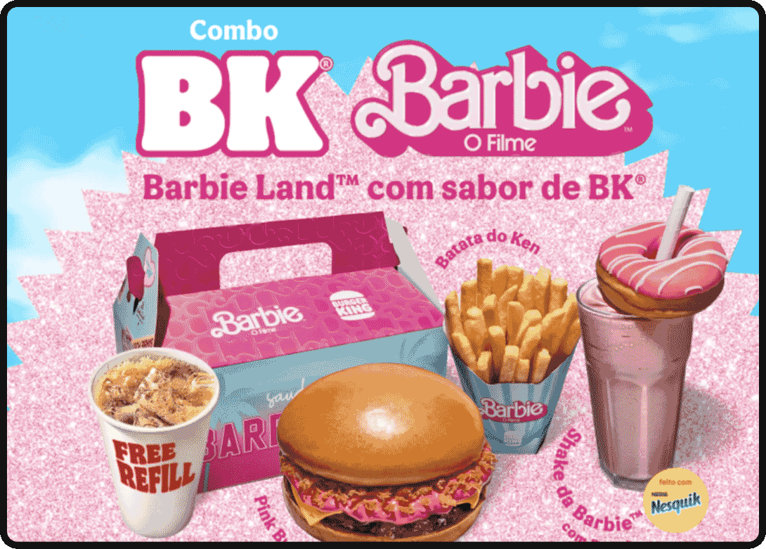 Burger King Barbie meal (source: Morrison)