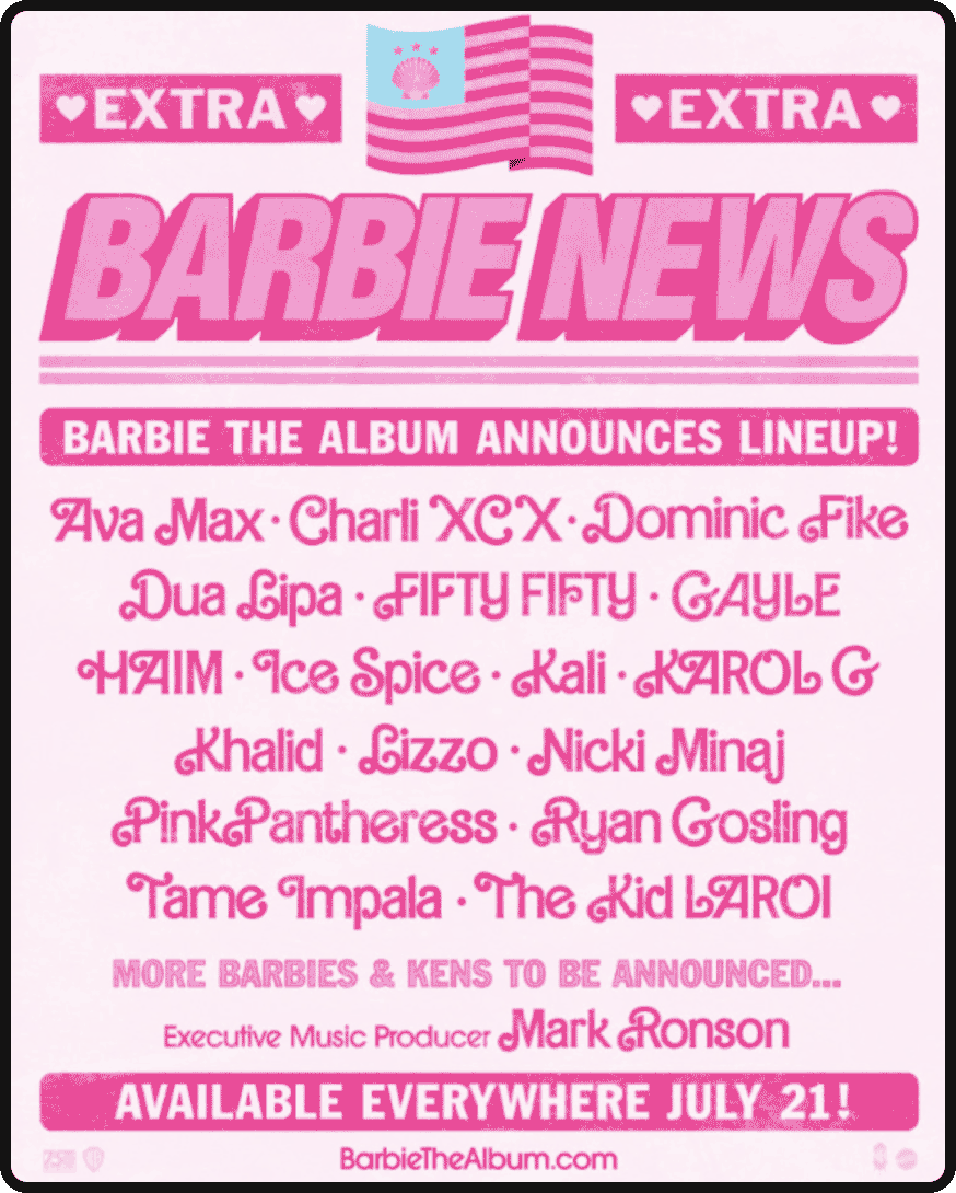 Star studded musical acts (Source: Morrison)