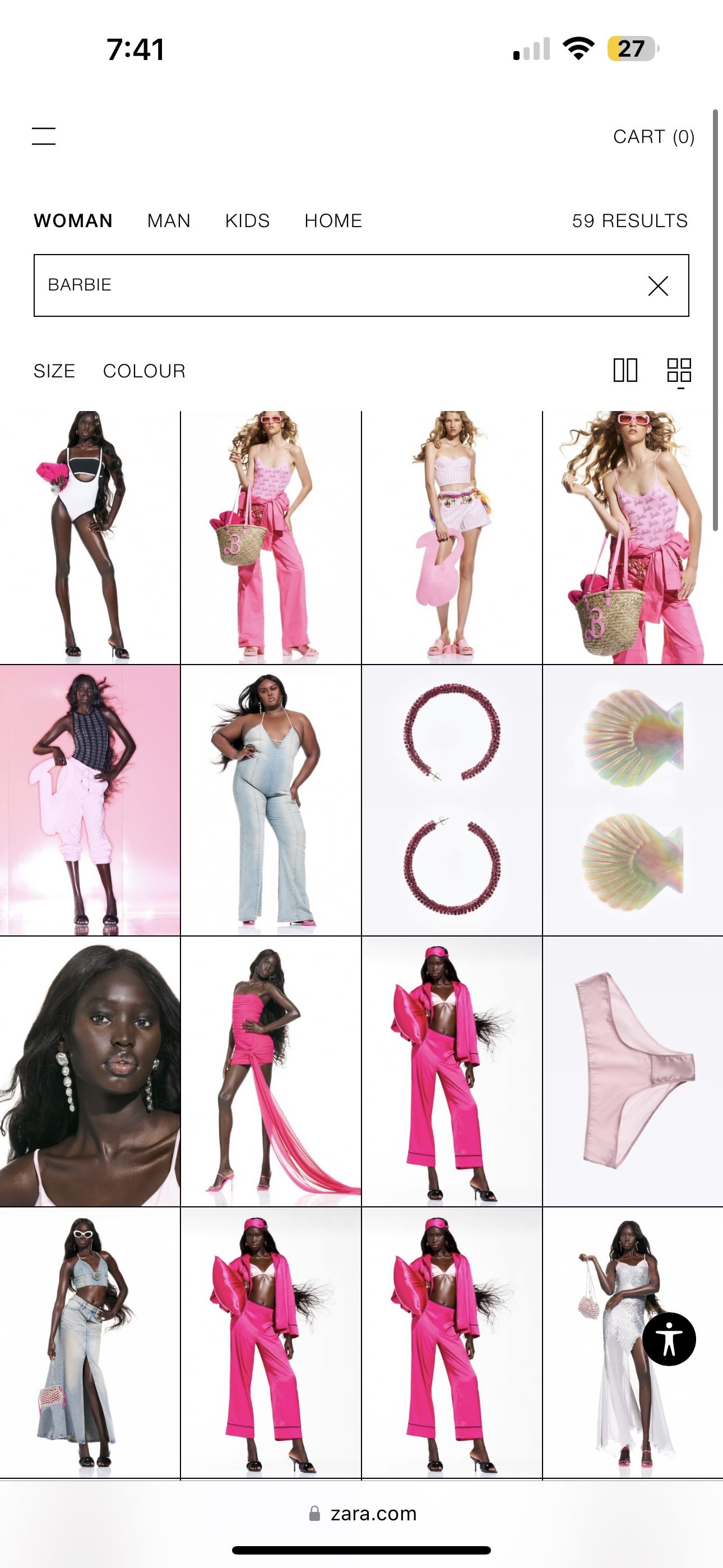 Zara app